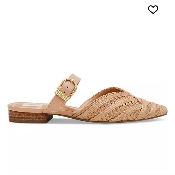 🆕️🩴DV by Dolce Vita Demi Natural Raffia Mules - Picture 2 of 9